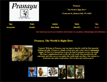 Tablet Screenshot of pranayu.com